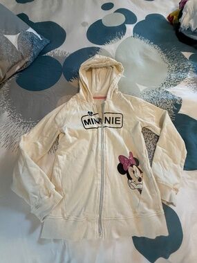 Minnie Mouse Hoodie- Size 7-8